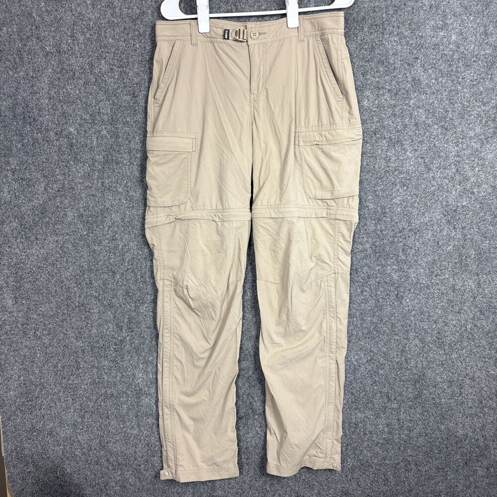 REI Convertible Pants Womens Size 10 Beige Brown Hiking Outdoors